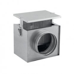 Darco - DGP hot air distribution system round - SFS filter box