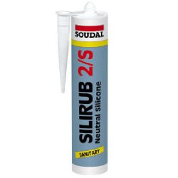 Soudal - Silirub 2 / S sanitary neutral silicone