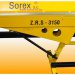 Sorex - roofing bending machine ZRS 3160