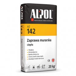 Alpol - warm masonry mortar AZ 142