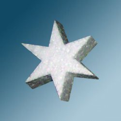 Xplo Ornaments - Styrofoam decorations - star
