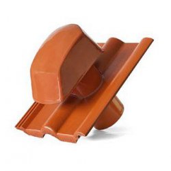 Braas Monier - concrete roof tiles - roof tile with vent for sanitary installation