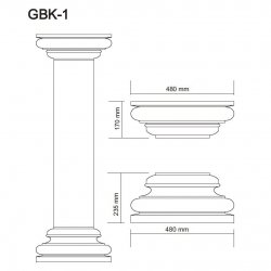 Tenax - GBK column head