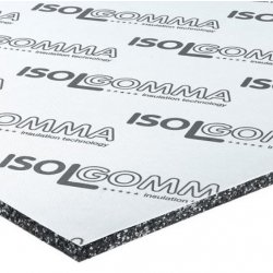 Isolgomma - Mustwall acoustic insulation board