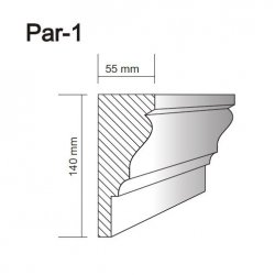 Tenax - window sill profiles Par