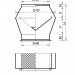Xplo Ventilation - rectangular roof air intake type E