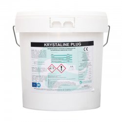 Krystaline - a fast setting mortar for stopping the flow of Krystaline Plug water