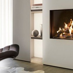 Kal-fire - fireplace insert with Prestige GP65 / 55C fireplace