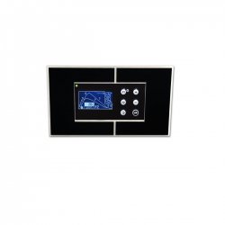 Tatarek - fireplace controller with heat accumulation system RT-08 OS Grafik II Black Design