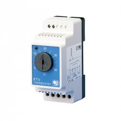 Elektra - manual temperature controller for ETV 1999 DIN rail
