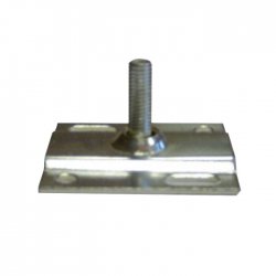 Galeco - square PVC system - clamp foot for a sandwich panel