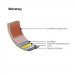Galeco - semicircular system STEEL - 90 ° bend